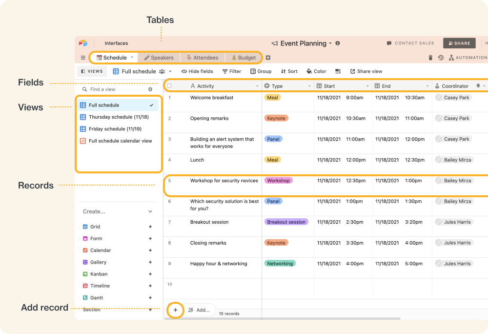 Cómo empezar a usar Airtable Asistencia de Airtable