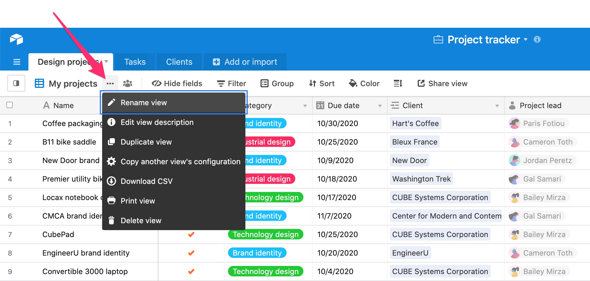 Getting started with Airtable views Airtable Support