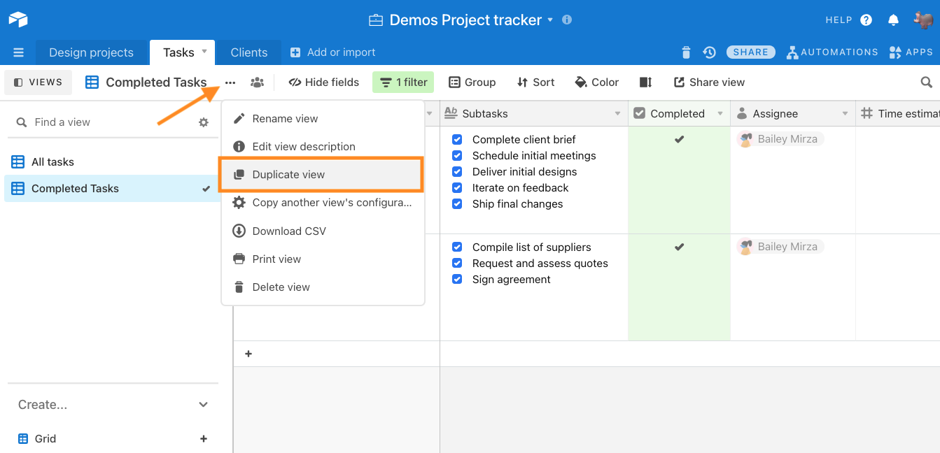 Getting started with Airtable views Airtable Support