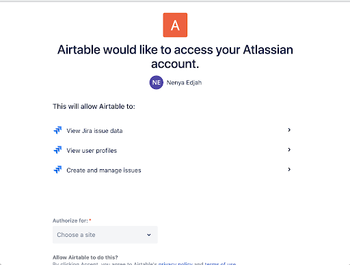 zapier airtable jira