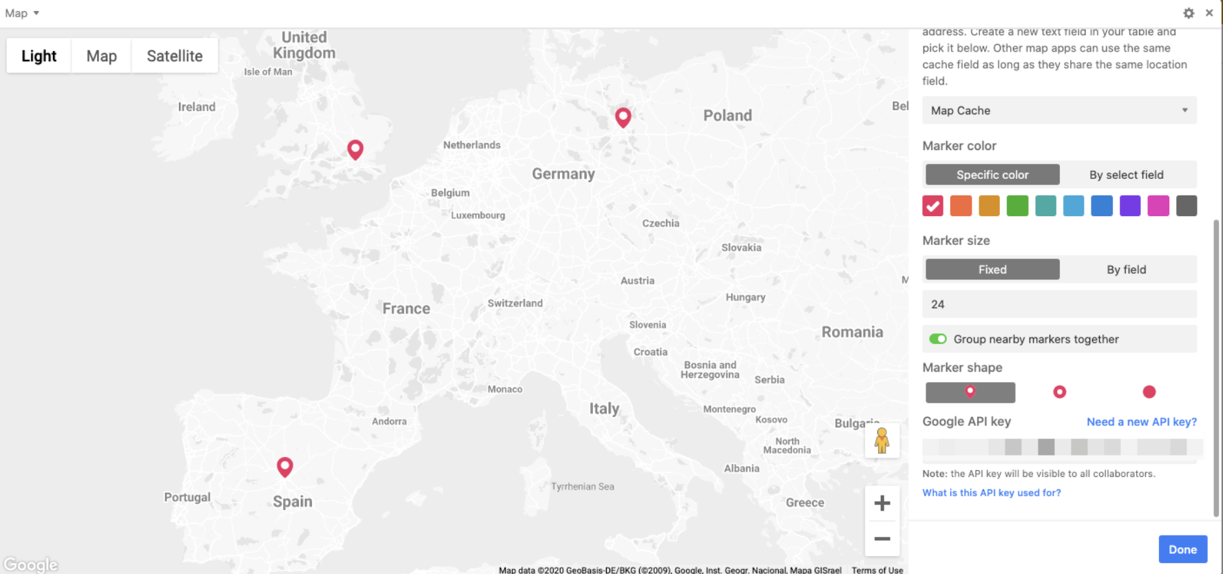 Map Extension | Airtable Support