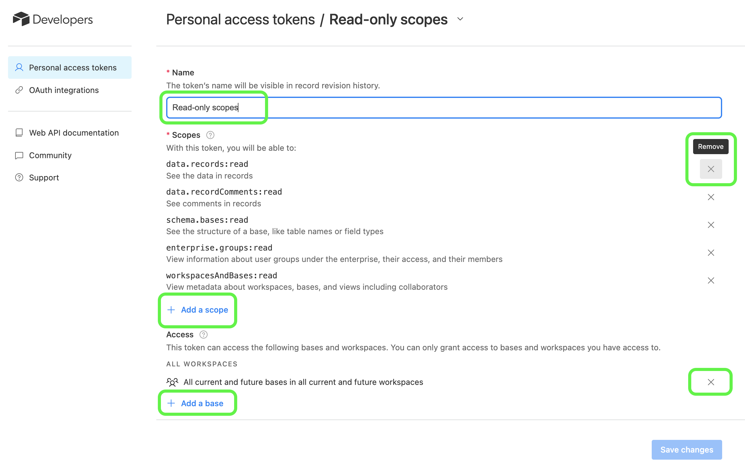 Where to find your API key, how to reset it and Scope of an API